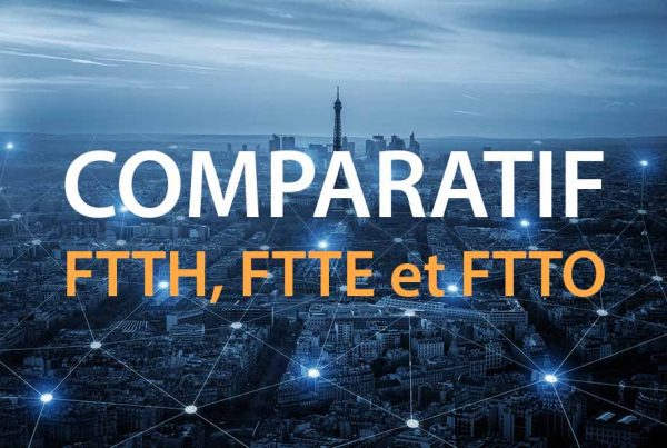 Schémas FTTH, FTTE et FTTO