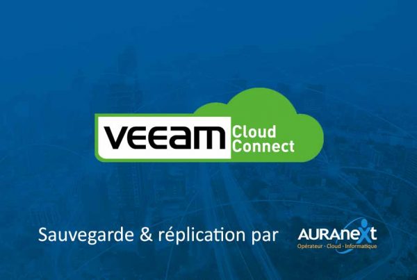 Sauvegarde & réplication par AURAneXt