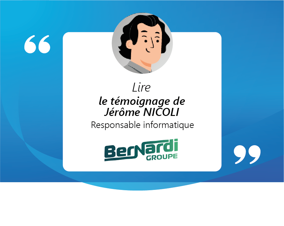 témoignage groupe bernardi